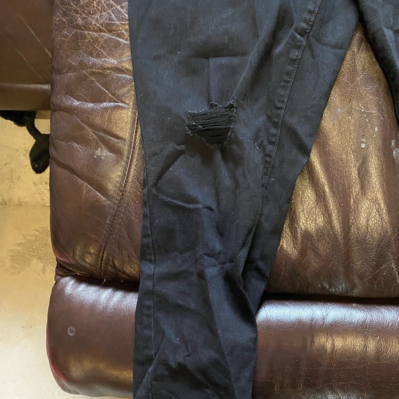 Black Old navy rockstar super skinny jeans - Picture 3 of 5